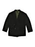 Reniew 100% Polyester Chevron-herringbone Green Gray Blazer Size 10 - photo 1