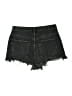 Zara Hearts Black Denim Shorts Size 4 - photo 2