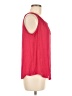 Jennifer Lopez 100% Polyester Red Sleeveless Blouse Size M - photo 4