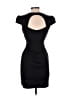 Guess Solid Black Cocktail Dress Size S - photo 2