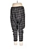 Elle Houndstooth Black Casual Pants Size XL - photo 2