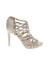 INC International Concepts Metallic Silver Sandals Size 6 1/2 - photo 1