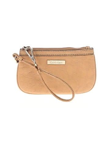 Calvin Klein Leather Wristlet (view 1)