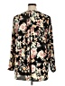 B Collection by Bobeau 100% Polyester Floral Black Kimono Size 1X - photo 2