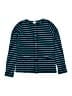 Crewcuts 100% Silk Teal Long Sleeve Henley Size 14 - photo 1