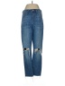 Madewell Hearts Blue Jeans Size 28 waist - photo 1