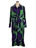 eShakti 100% Polyester Green Purple Jumpsuit Size 2X (estimated) - photo 1