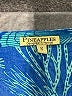 Pineapple 100% Rayon Tropical Blue Cocktail Dress Size S - photo 7