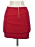 XXI Solid Red Casual Skirt Size S - photo 2