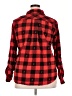 Magellan Outdoors 100% Cotton Plaid Red Long Sleeve Button-Down Shirt Size XXL - photo 2