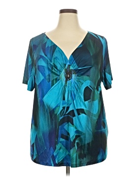 Lane Bryant Short Sleeve Blouse