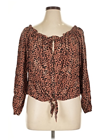 Jolt 3/4 Sleeve Blouse (view 1)