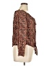 Jolt 100% Rayon Brown 3/4 Sleeve Blouse Size XL - photo 4