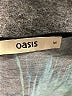 oasis Tropical Black Cocktail Dress Size M - photo 6