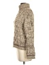 Piazza Sempione Tweed Tan Turtleneck Sweater Size EU (IT) 38 / US 2 - photo 5