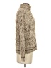 Piazza Sempione Tweed Tan Turtleneck Sweater Size EU (IT) 38 / US 2 - photo 4