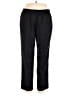 Rebecca Malone 100% Polyester Solid Black Casual Pants Size XL - photo 1