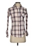 Rails 100% Cotton Plaid Tan Pink Long Sleeve Button-Down Shirt Size XS - photo 1