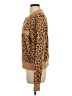 Ann Taylor Animal Print Brown Tan Cardigan Size S - photo 5