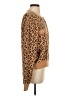 Ann Taylor Animal Print Brown Tan Cardigan Size S - photo 4