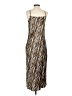 MICHAEL Michael Kors 100% Polyester Animal Print Brown Casual Dress Size S - photo 2