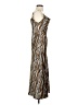 MICHAEL Michael Kors 100% Polyester Animal Print Brown Casual Dress Size S - photo 4