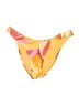 Jessica Simpson Print Yellow Swimsuit Bottoms Size S - photo 1