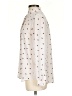 Ann Taylor LOFT 100% Polyester Hearts Ivory Long Sleeve Blouse Size S - photo 5