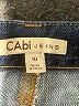 CAbi Chevron-herringbone Blue Jeans Size 10 - photo 7