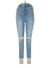 American Eagle Outfitters Hearts Blue Jeans Size 10 Short - photo 1