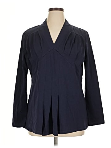 The Pyramid Collection 3/4 Sleeve Blouse (view 1)