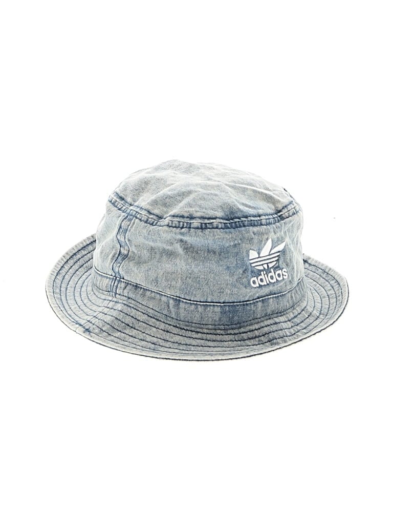 Pre-owned Adidas Originals Fedora In Blue