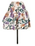 Shein Floral White Casual Skirt Size S - photo 2