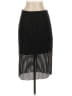 Trina Turk 100% Polyester Houndstooth Black Formal Skirt Size 2 - photo 1
