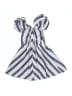 Habitual 100% Polyester Stripes Silver Dress Size 3 - photo 1