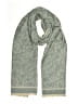 Saachi 100% Polyester Green Blue Scarf One size - photo 1