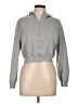 Shein 100% Polyester Gray Zip Up Hoodie Size L - photo 1