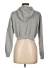 Shein 100% Polyester Gray Zip Up Hoodie Size L - photo 2