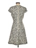 Neiman Marcus Animal Print Ivory Cocktail Dress Size 4 - photo 2
