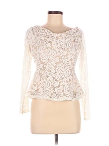 BCBGMAXAZRIA Long Sleeve Top (view 1)