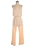 Assorted Brands Solid Tan Jumpsuit Size S - photo 1