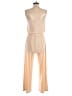 Assorted Brands Solid Tan Jumpsuit Size S - photo 2