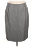 Le Suit 100% Polyester Chevron-herringbone Gray Casual Skirt Size 8 (petite) - photo 1