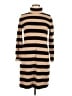 J.Crew Stripes Brown Casual Dress Size M - photo 1