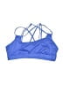 Kona Sol 100% Polyester Blue Swimsuit Top Size M - photo 1