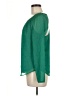 I Heart Ronson 100% Polyester Green Long Sleeve Blouse Size M - photo 5