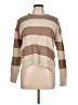 Pink Republic 100% Acrylic Stripes Tan Pullover Sweater Size L - photo 1