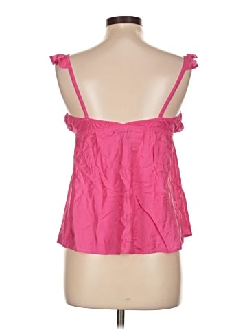 JLo by Jennifer Lopez Sleeveless Silk Top (view 2)