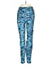 Tahari Print Blue Active Pants Size S - photo 1