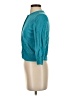 Chaps Teal 3/4 Sleeve Button-Down Shirt Size M (petite) - photo 5